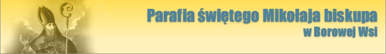 Borowa Wie - Parafia witego Mikoaja biskupa